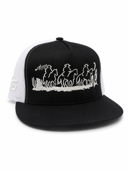 Night West Trucker SnapBack Hat Glow in the Dark