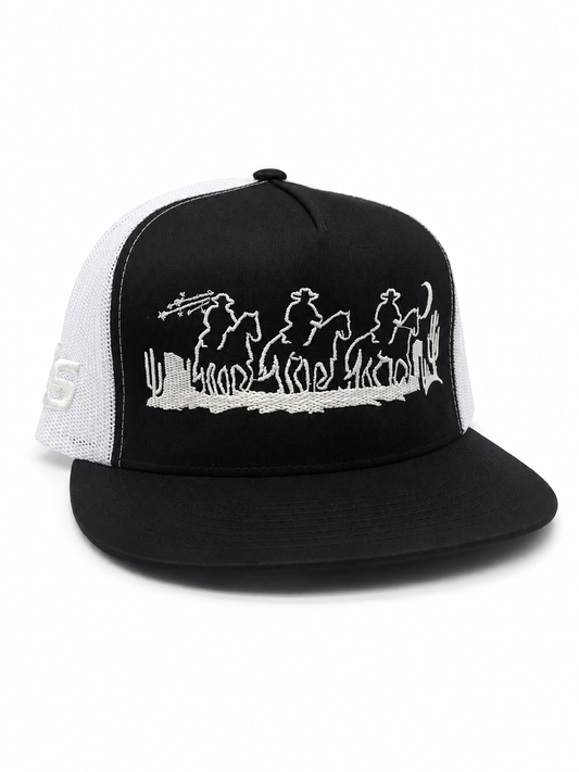 Night West Trucker SnapBack Hat Glow in the Dark